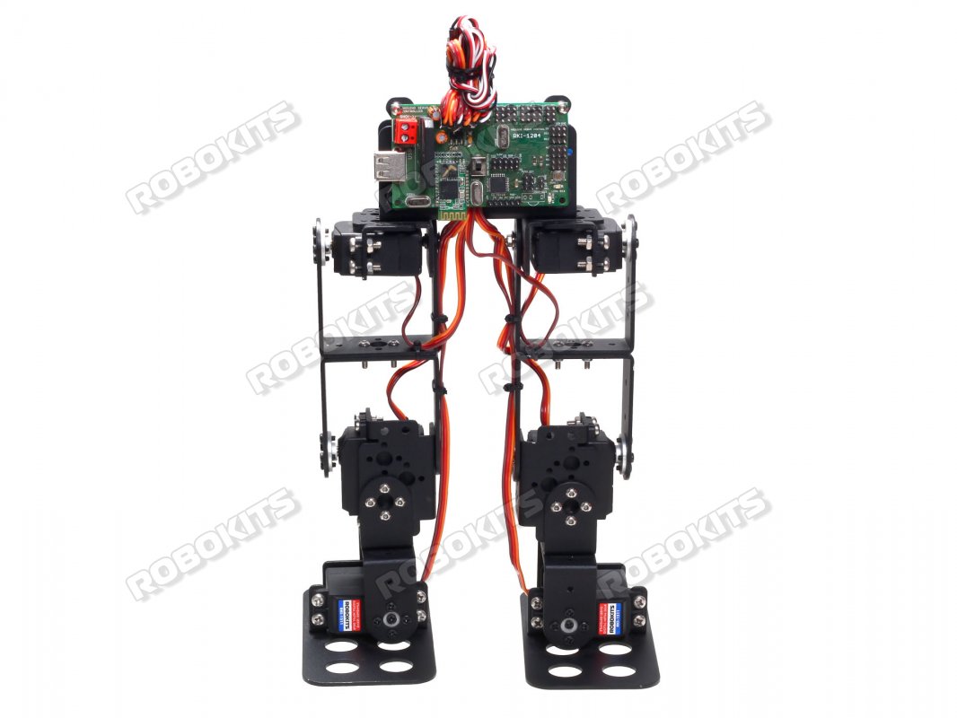 6DOF Biped Robot DIY Kit without Electronics - Click Image to Close