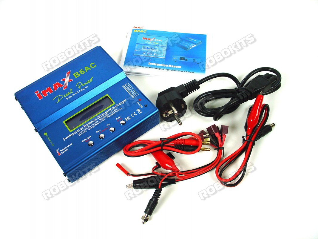 IMAX B6AC 80W Charger/Discharger 1-6 Cells - Click Image to Close