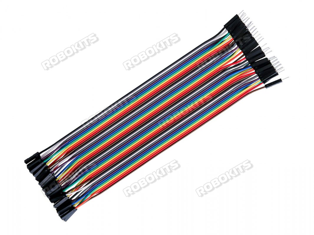 1 pin Male-Female Breadboard jumper wire 40pcs pack - Click Image to Close