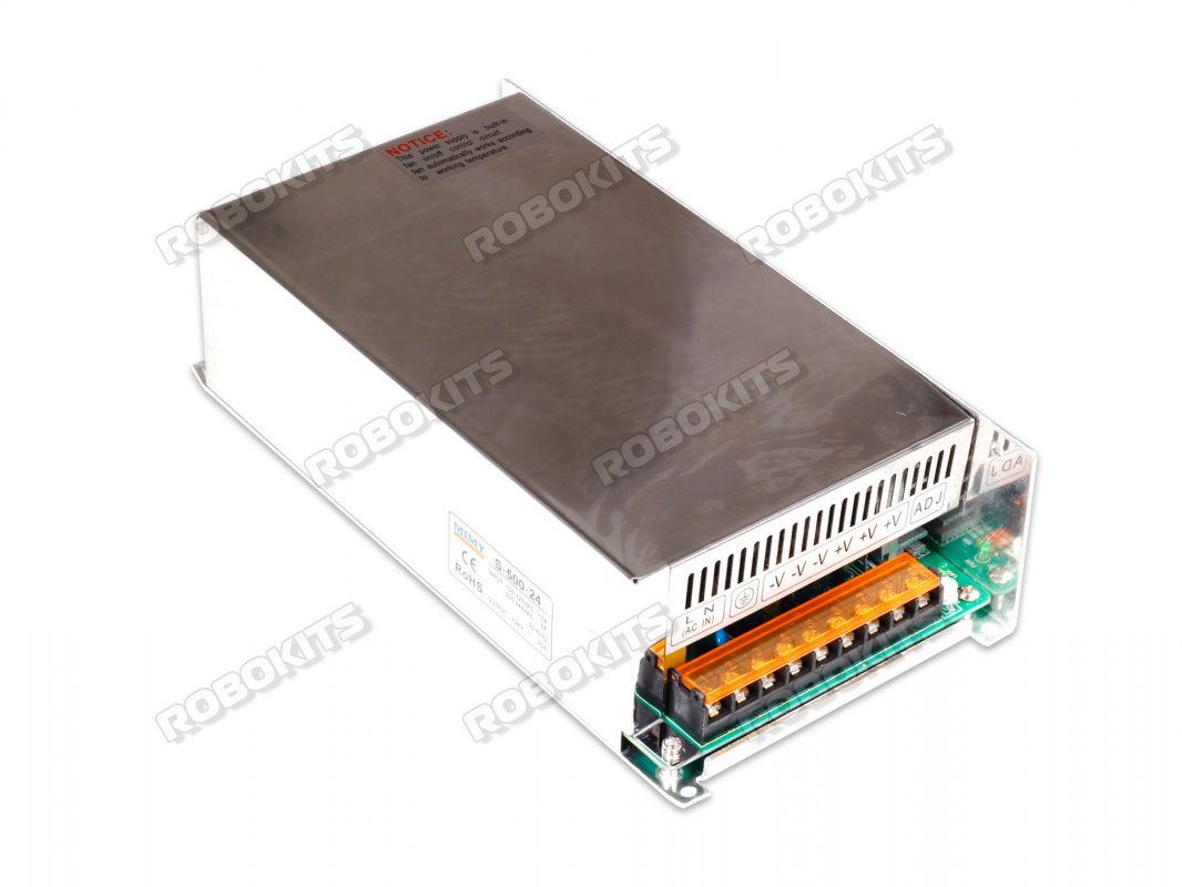 Industrial Power Supply S-24V 20.8A 500W -Premium - Click Image to Close