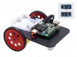 Ultrasonic Range Finder Robot DIY Kit Compatible with Arduino