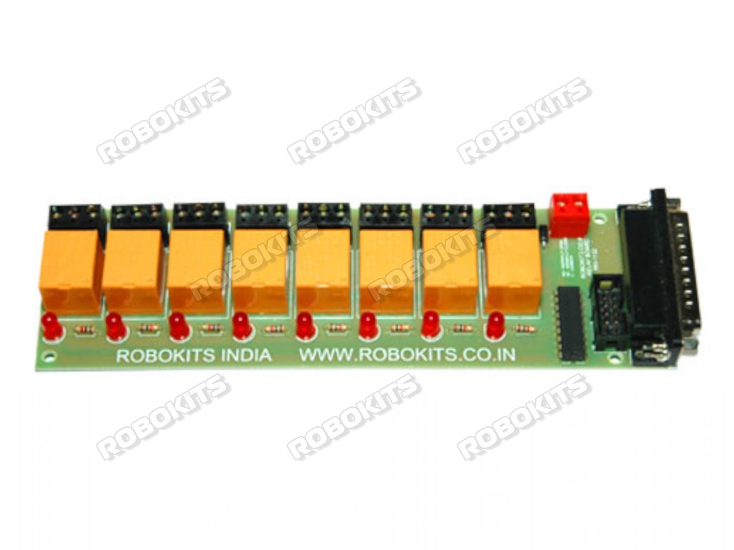 Eight Channel Relay Interface Board - Click Image to Close