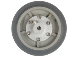 Modified Heavy Duty Wheel 125mm x 32mm and 6mm Astro Coupling