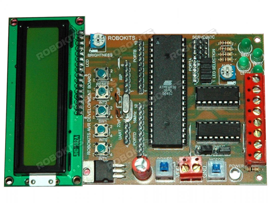 AVR 40 Pin Rapid Robot controller board - Click Image to Close
