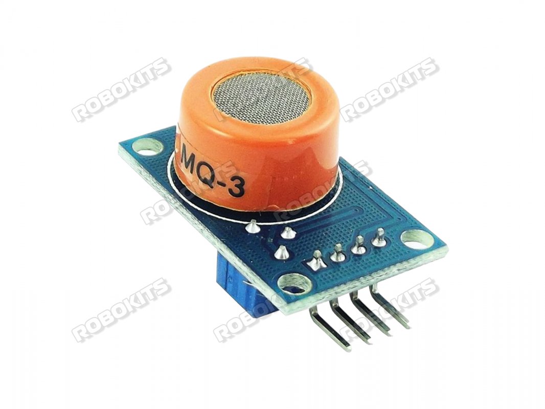 MQ-3 Alcohol Ethanol Gas Sensor Module - Click Image to Close