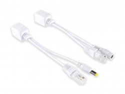 Passive Power Over Ethernet (PoE) Injector & Splitter Cable Adapter