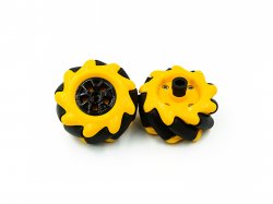 Mecanum Wheel 60mm For TT Motor (1x Left, 1x Right)