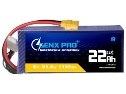 GenX Pro Solid State 51.8V 14S 22000mAh 5C / 10C Premium Li-ion Battery