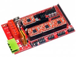 Ramps 1.4 3D Printer Control Board with 4XA4988 Drivers