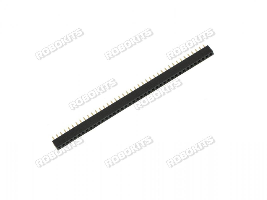 Female Header .1" 40 pin Break-Away MOQ 10 PCS - Click Image to Close