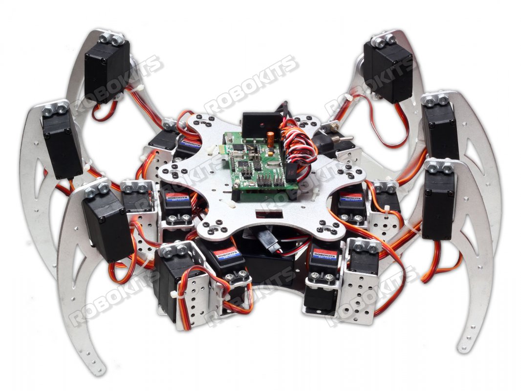 18DOF 6Legged Intelligent Hexapod Robot DIY without electronics - Click Image to Close