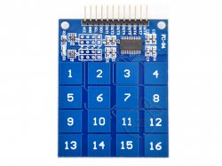 Capacitive Sixteen point Touch Module based on TTP229