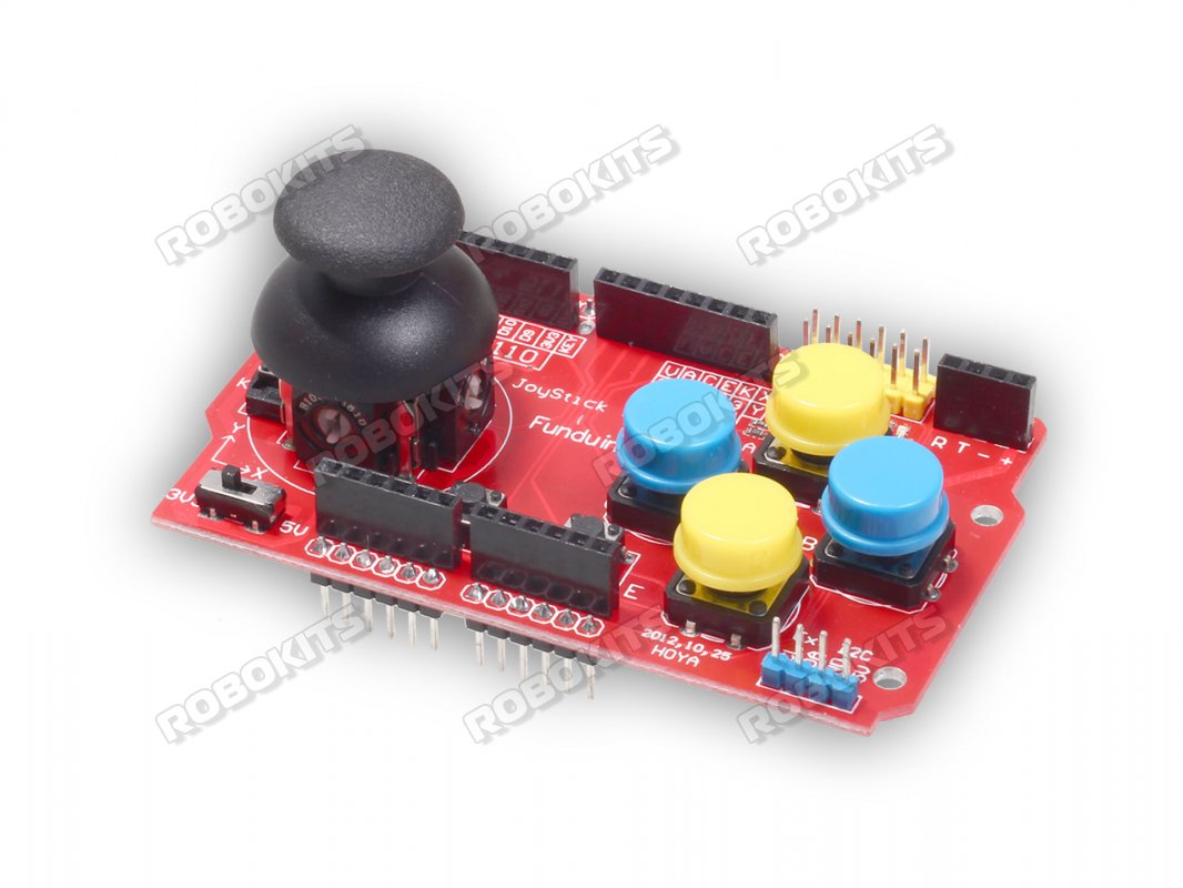 Joystick Shield compatible with Arduino - Click Image to Close
