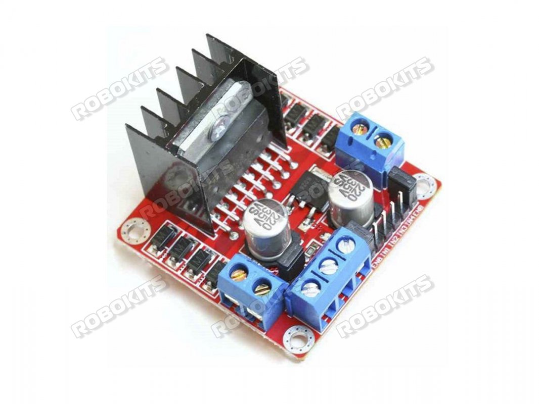 L298N 2A Dual Motor driver module with PWM control - Click Image to Close