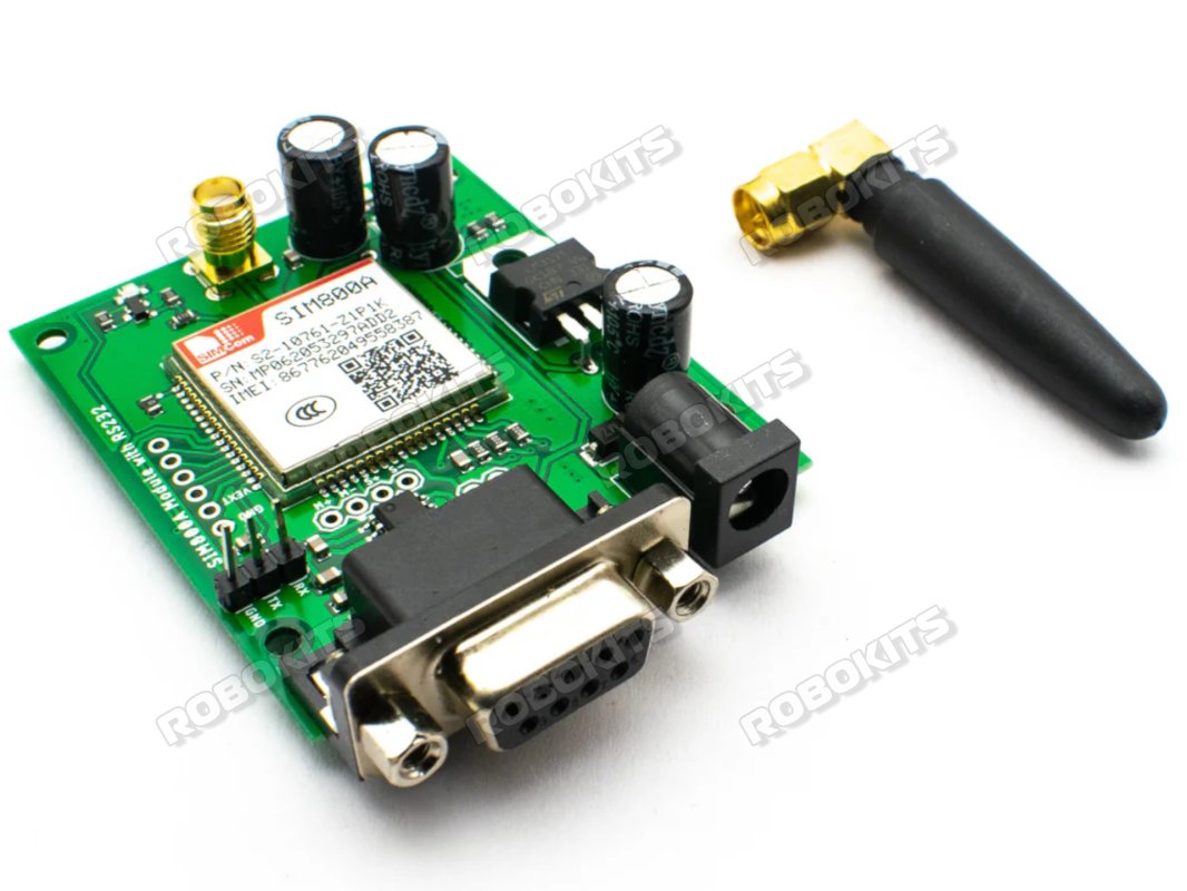 SIM 800A GSM GPRS Module with RS232 Interface