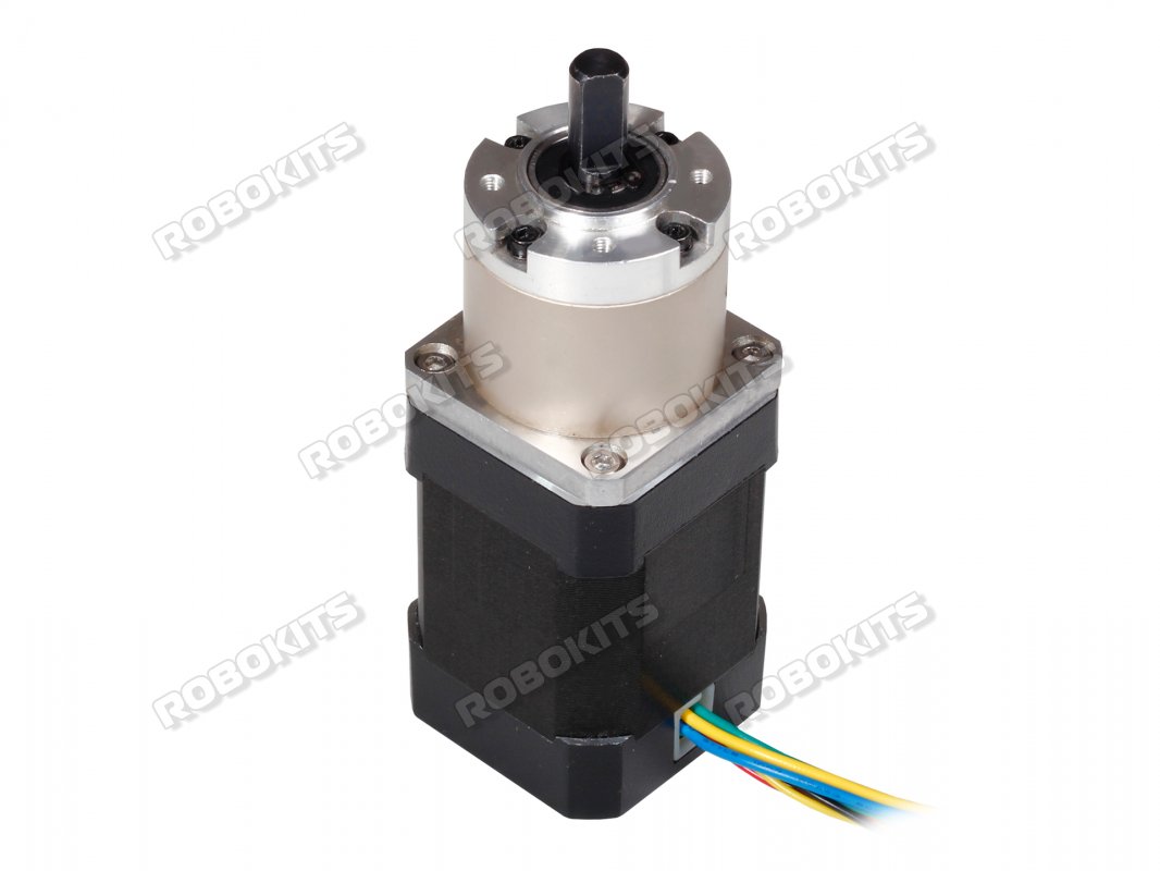 Nema17 Planetary Geared BLDC Motor 62Kgcm 56RPM 52W - Click Image to Close