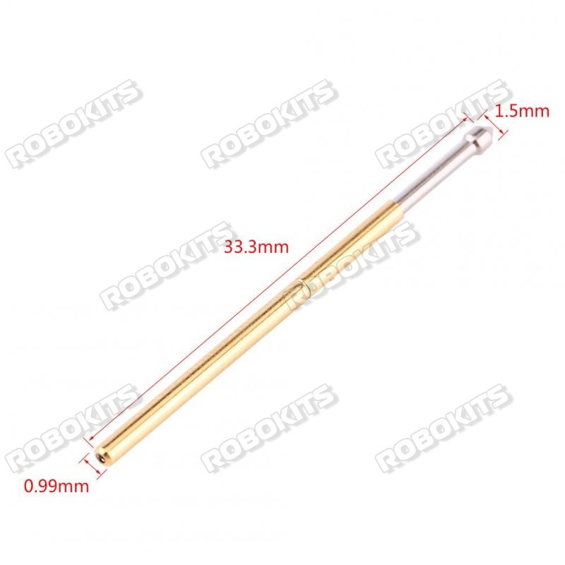 Spring Test Probe Pogo Pin P100 E2 (MOQ 10pcs) - Click Image to Close