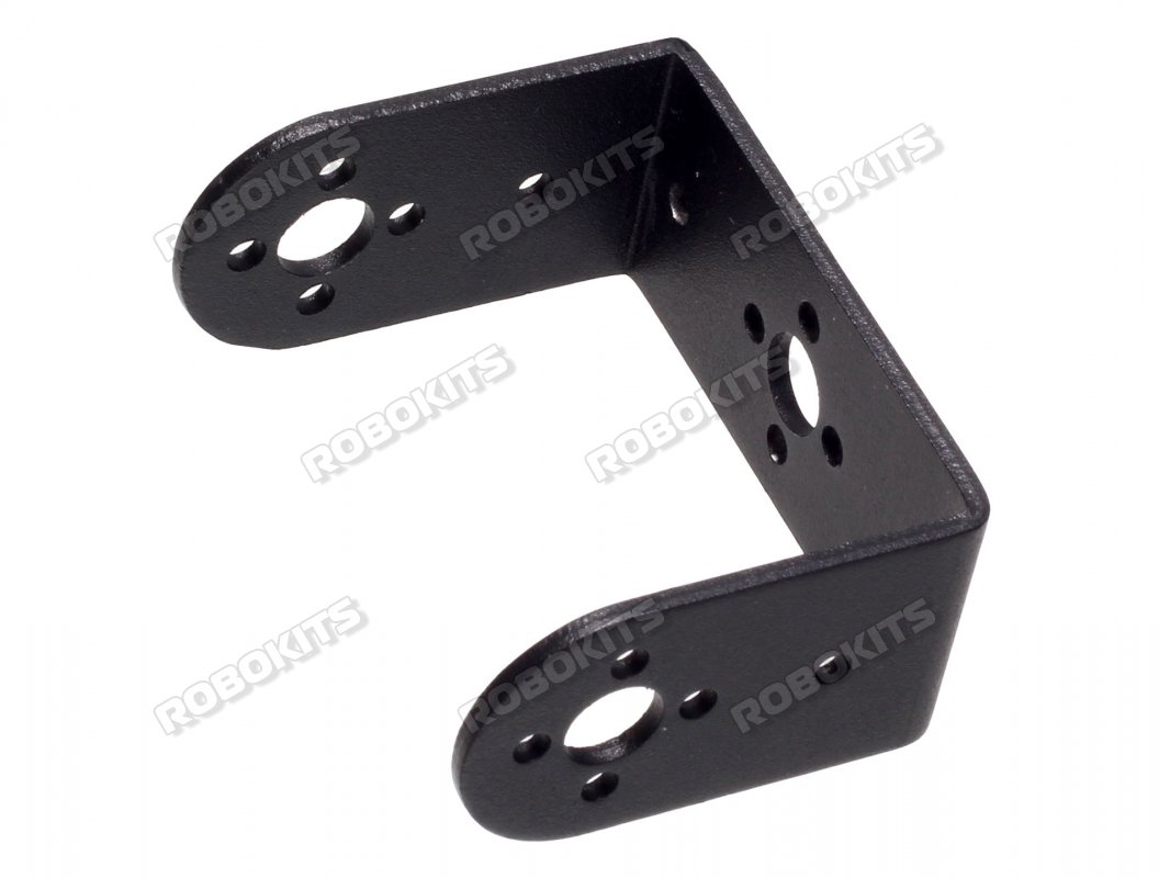 Short U Shape Aluminium Servo Bracket - Click Image to Close