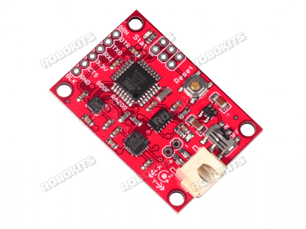 9 Degrees of Freedom - Razor IMU with AHRS - Sparkfun - Click Image to Close