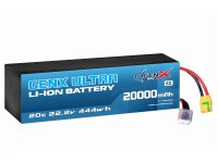 GenX Ultra 22.2V 6S5P 20000mah 20C/40C Discharge Premium Lithium ion Rechargeable Battery