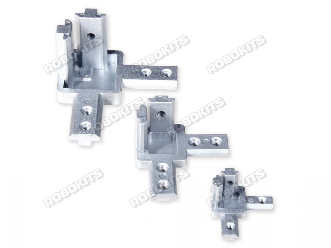 Standard 3 Way Inside Corner Brackets connector for 2020 Profile - Click Image to Close