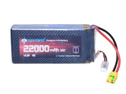 GenX 14.8V 4S 22000mAh 25C / 50C Premium Lipo Battery with Antispark XT90s connector