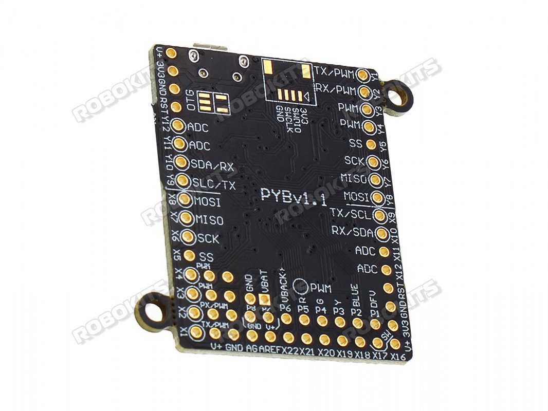 MicroPython Pyboard STM32F405 Core Microcontroller Development Board PYB1.1 Inbuit OS - Click Image to Close