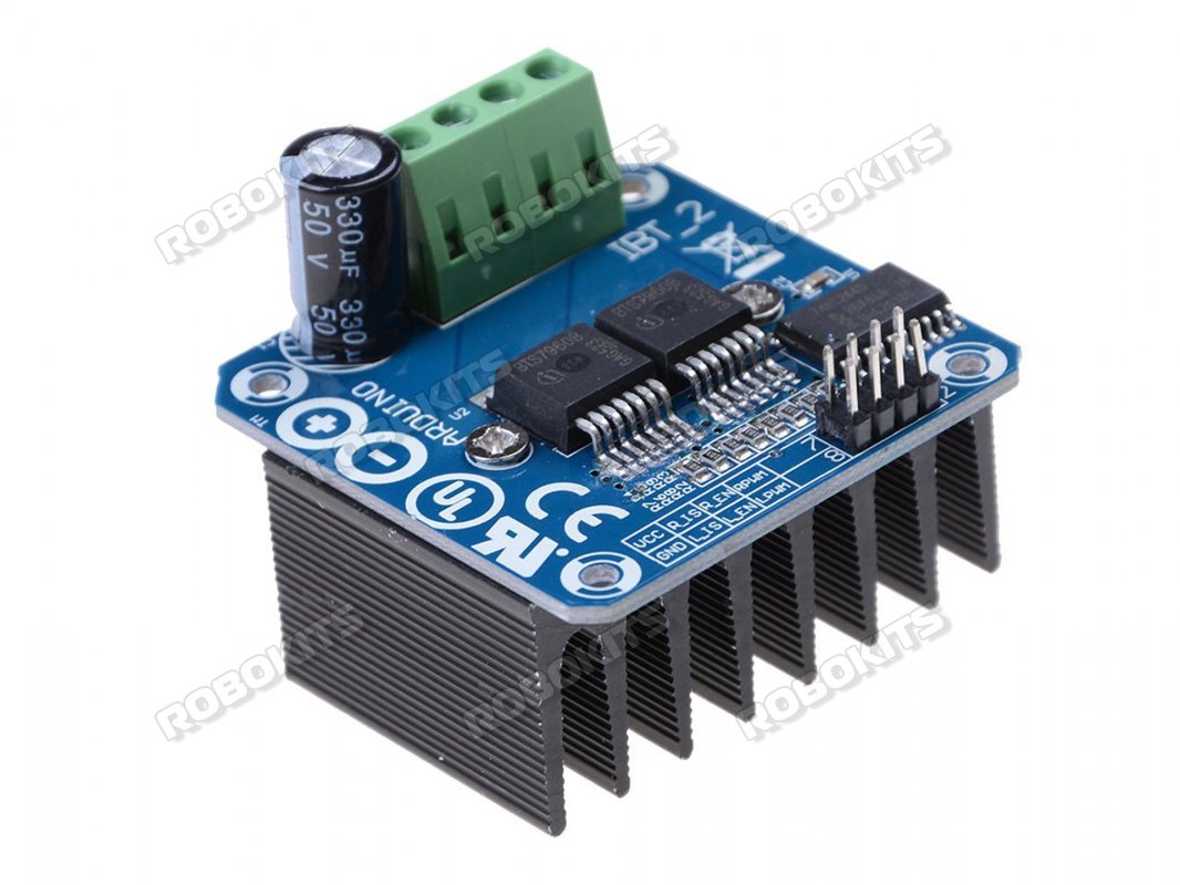 BTS7960 High Power Driver Module 43A - Click Image to Close