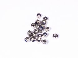 M2.5 Nyloc Nuts 304 Stainless Steel (MOQ 10pcs)