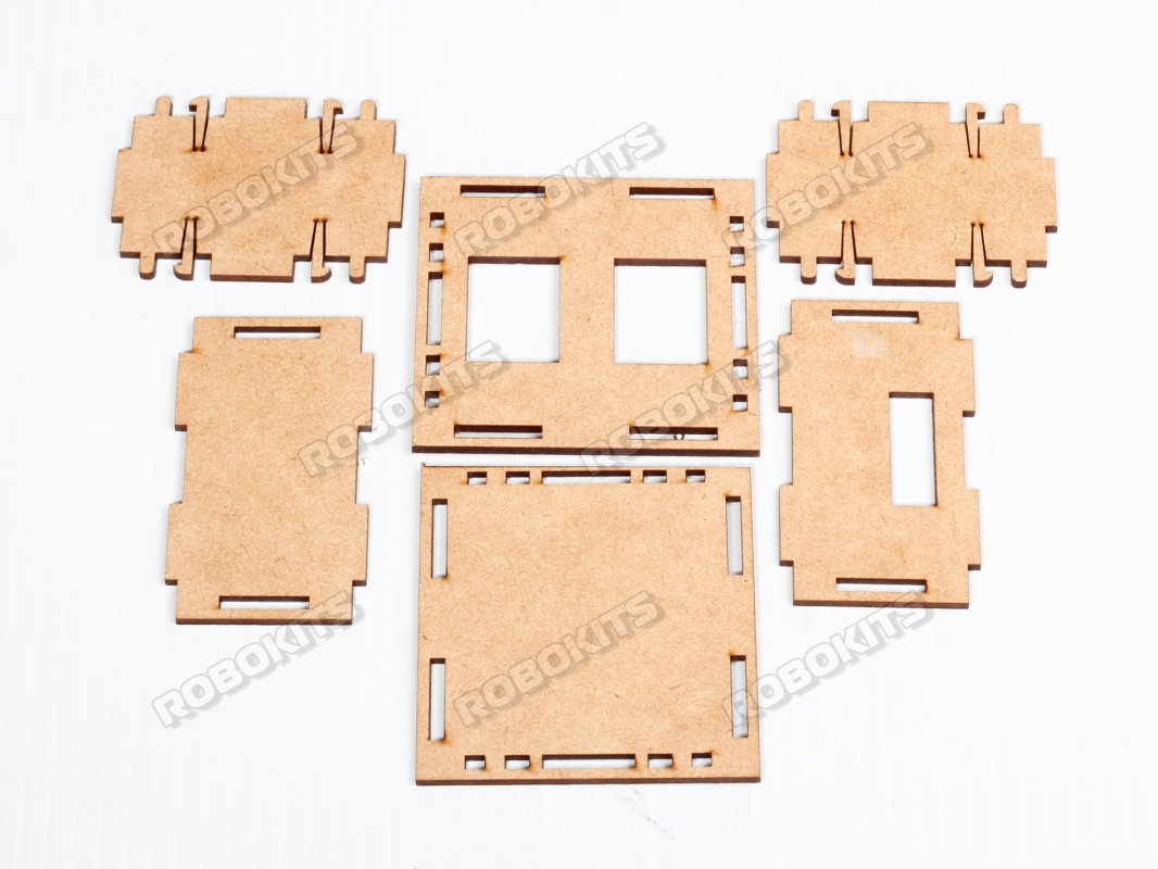 Robot Control Box Enclosure 2 Way with DPDT Switches - Click Image to Close