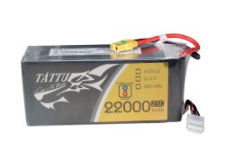 Tattu 22.2V 25C 6S 22000mAh Lipo Battery with XT90 - S Anti spark connector