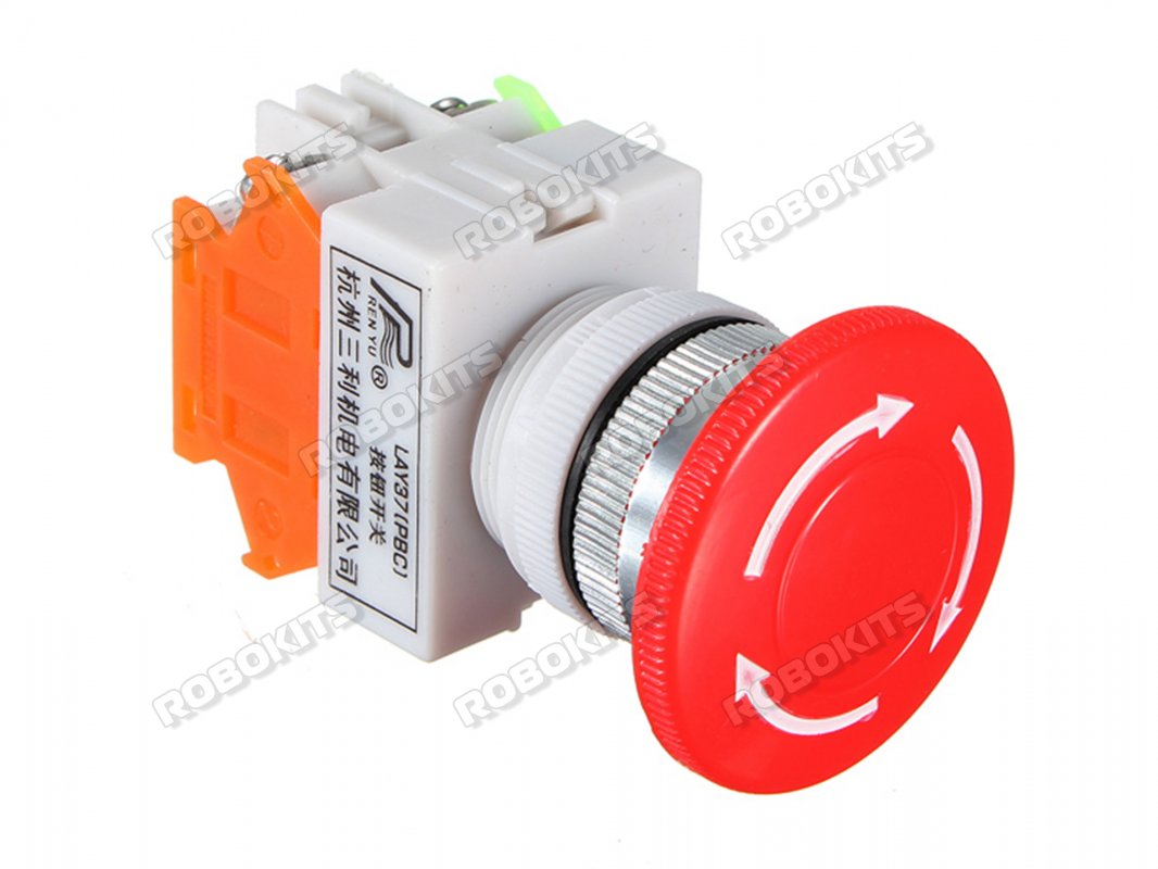 Emergency Stop Push Button Switch - Click Image to Close