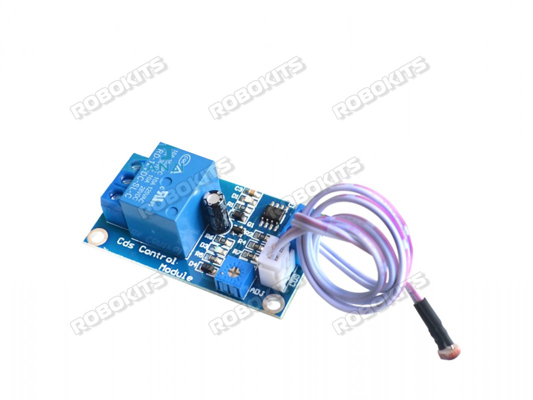 XH-M131 Light Controlled Relay Switch Module with Photo Resistor Brightness level setting for AC / DC load on/off - Click Image to Close