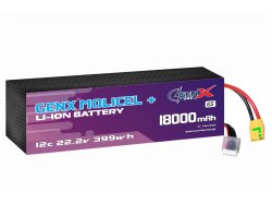 GenX Molicel+ 22.2V 6S4P 18000mah 12C/20C Premium Lithium Ion Rechargeable Battery