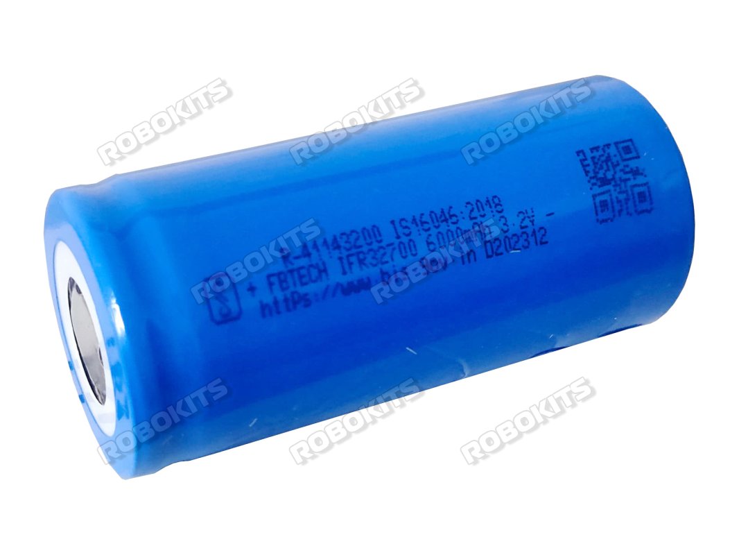 FBTECH IFR32700 LiFePO4 32650 Rechargeable Cell 3.2V 6000mAh with 3000 charge cycles