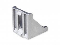 L Shape Aluminium Reinforcement Clamp With Straight Angle for 3030 Profile MOQ 4 Pcs