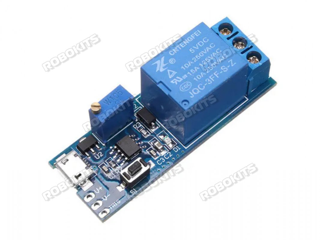 Wide Voltage 5V-30V Trigger Delay Timer Relay Conduction Relay Module With Time Delay K7 Switch