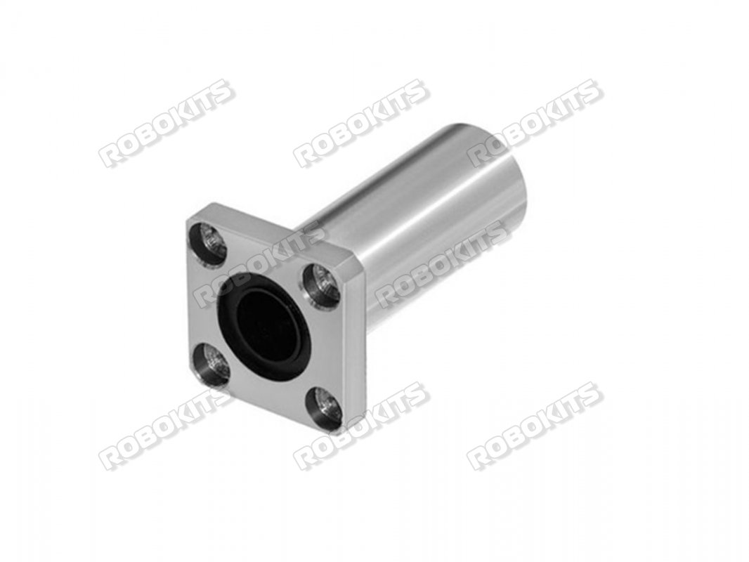Astro LMK8LUU 8mm Long Square Flange Type Linear Bearing - Click Image to Close