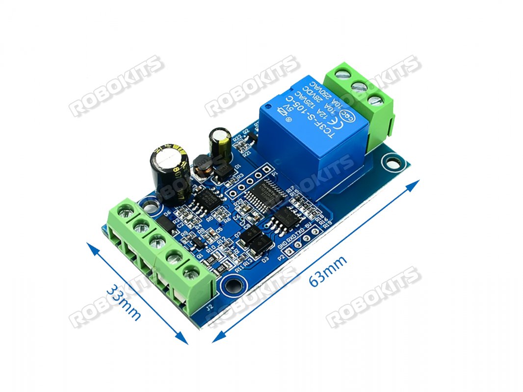 Modbus-Rtu 1 Channel / 1 Way Relay Module RS485 / TTL Communication Output - Click Image to Close
