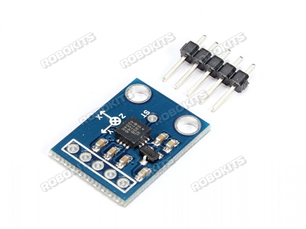 3 Axis Linear Accelerometer Module 3g - Based on ADXL335 - Click Image to Close