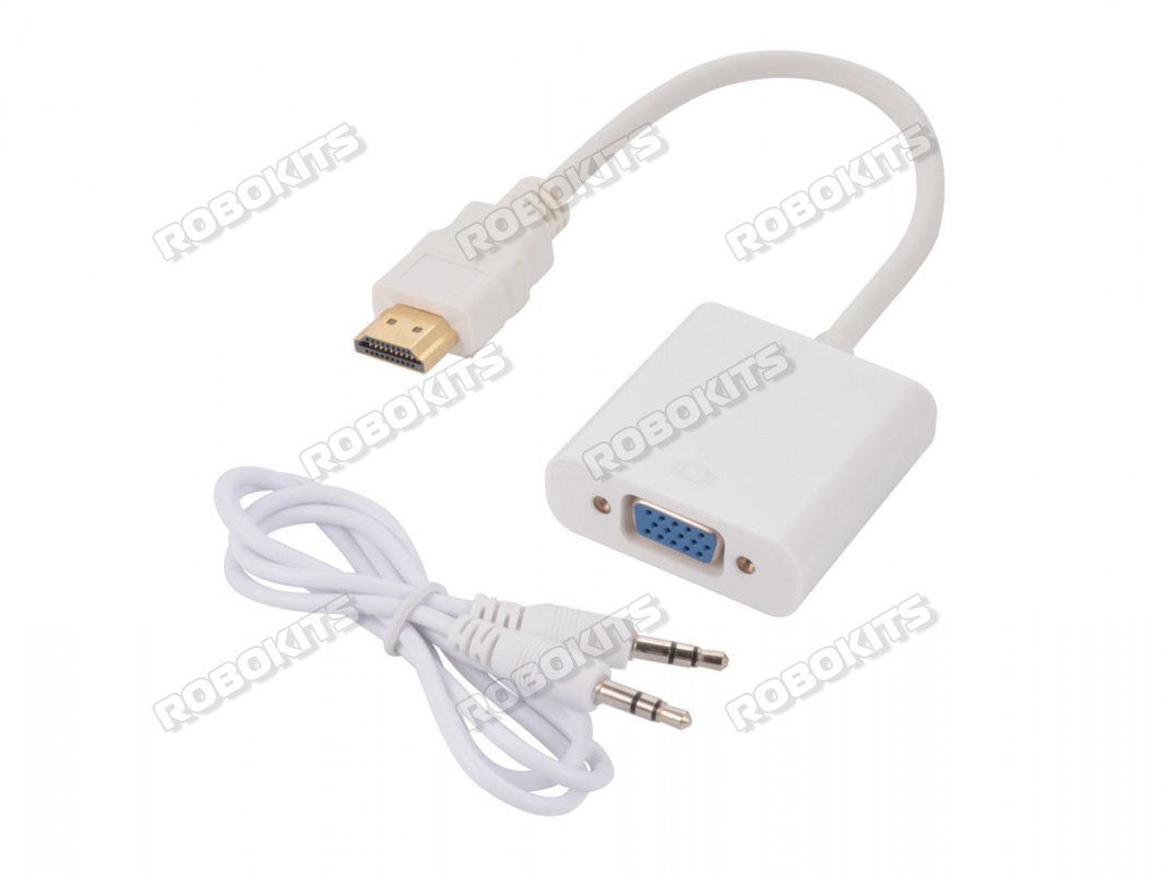 HDMI to VGA with audio - Click Image to Close