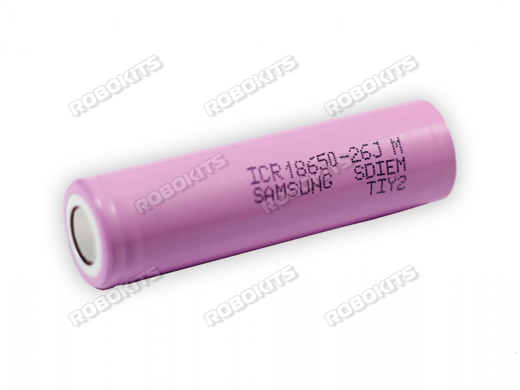 Samsung 26J 18650 2600mAh 5.2A Battery