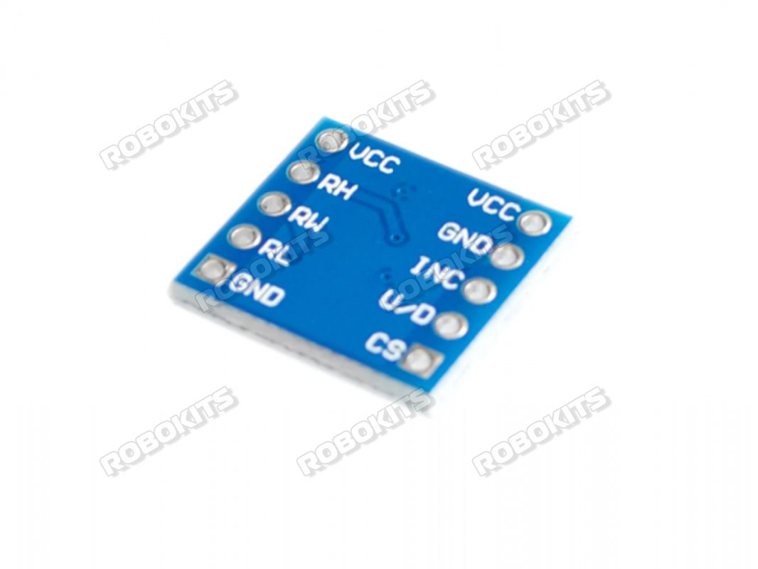 X9C104S 100k Digital Potentiometer Module I2C Interface - Click Image to Close