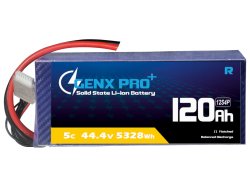 GenX Pro+ Solid State 44.4V 12S4P 120Ah 5C / 10C Premium Li-ion Battery