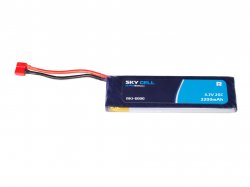 Skycell 3.7V 1S 2200mah 25C (Lipo) Lithium Polymer Rechargeable Battery