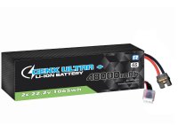 GenX Ultra+ 22.2V 6S8P 48000mah 2C/5C Premium Lithium Ion Rechargeable Battery