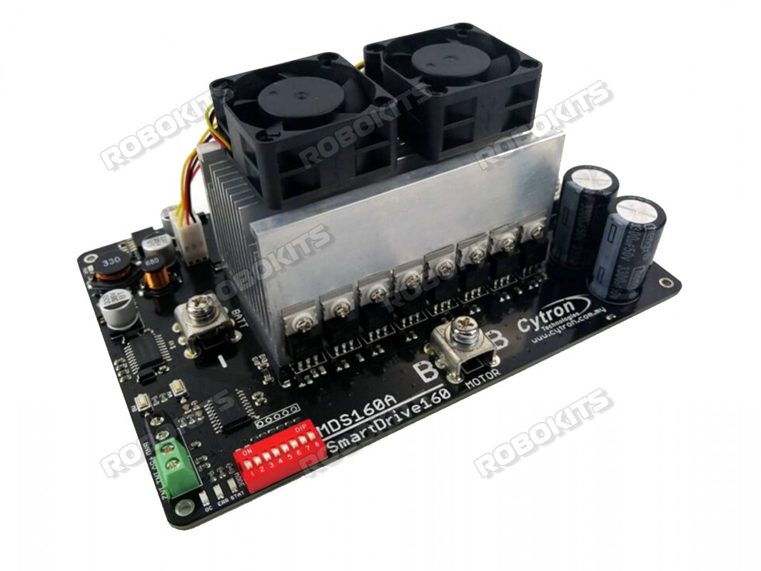 Cytron Smart Drive DC Motor Driver 8V-28V 160Amp - MDS160A (Original) - Click Image to Close