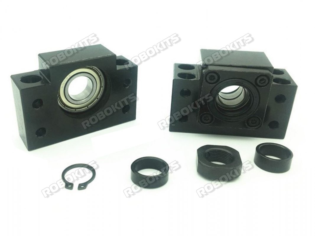 Astro BK15 + BF15 Ball Screw End Support Bearing Blocks for SFU 2005