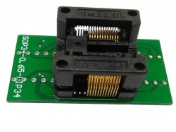 Programming Socket for SSOP24 TSSOP24 to 24pin Breakout with 5.3-5.7mm IC Width and 0.65mm Pitch