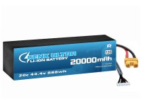 GenX Ultra 44.4V 12S5P 20000mah 20C/40C Discharge Premium Lithium ion Rechargeable Battery